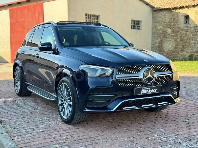 Usado Mercedes GLE350 272 CV (200 kW) 2021 Azul SUV