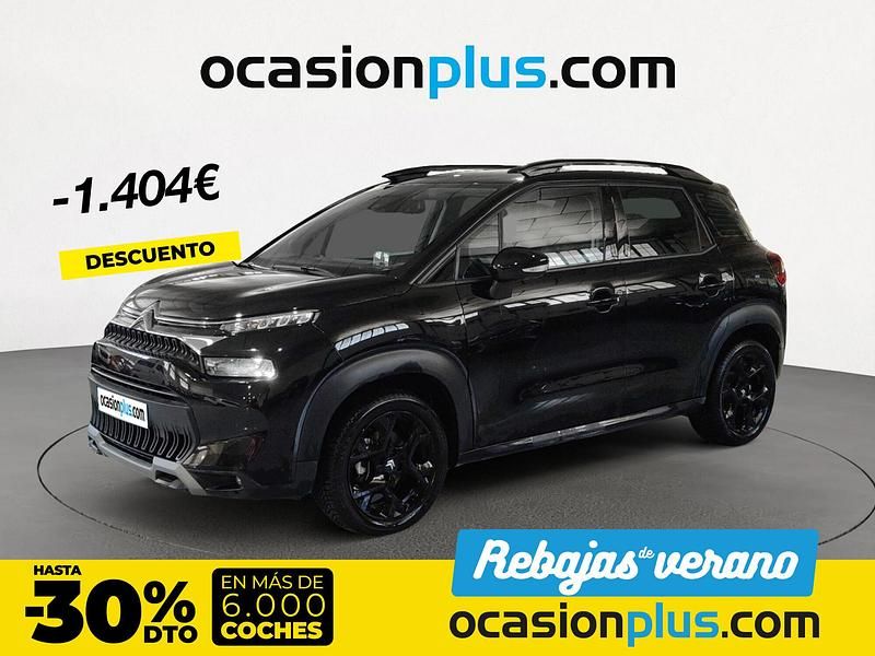 Negro Usado 2024 Citroën C3 Aircross PureTech SUV | 15.450 € (Precio justo) - Imagen 1/4