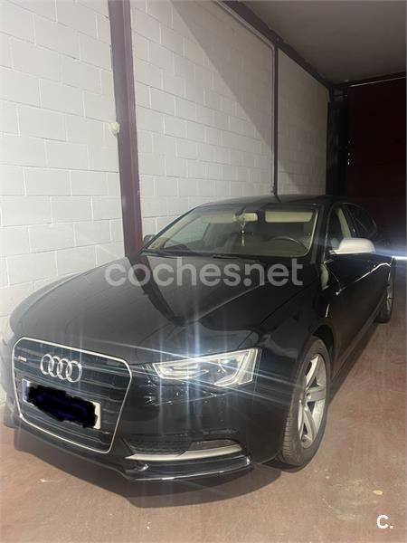 Usado Audi A5 Sportback 177 CV (130 kW) 2014 Negro Utilitario