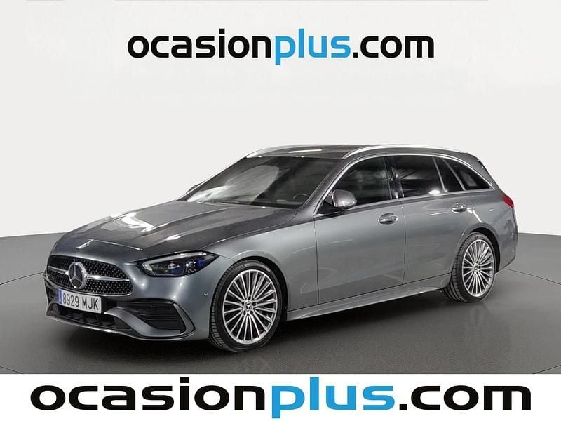 Gris Usado 2023 Mercedes C220 AMG Familiar | 39.900 € (Precio justo) - Imagen 1/4