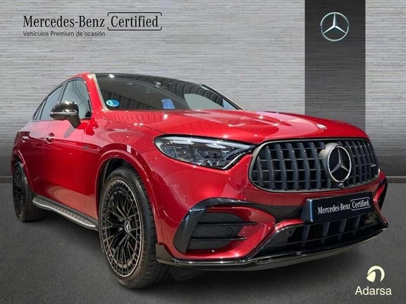 Usado Mercedes GLC43 AMG AMG 421 CV (309 kW) 2024 Rojo Coupe