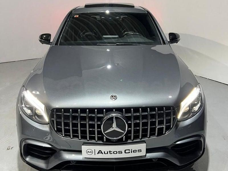 Usado Mercedes GLC63 AMG 510 CV (375 kW) 2018 Gris / plata Coupe