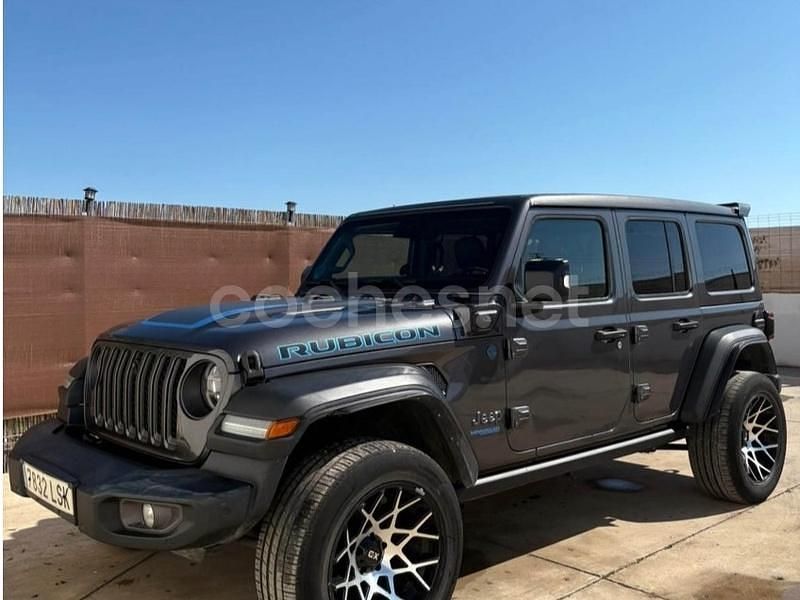 Gris / plata Usado 2021 Jeep Wrangler SUV | 52.900 € (Precio justo) - Imagen 1/4