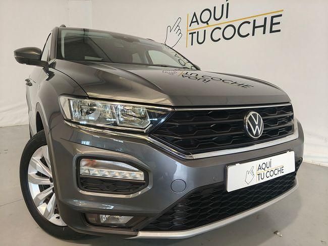 Gris Usado 2021 VW T-Roc Advance SUV | 20.500 € (Buen precio) - Imagen 1/4