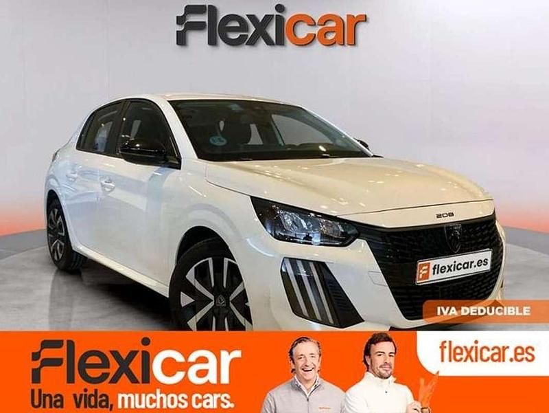 Blanco Usado 2024 Peugeot 208 Active Utilitario | 12.990 € (Buen precio) - Imagen 1/4