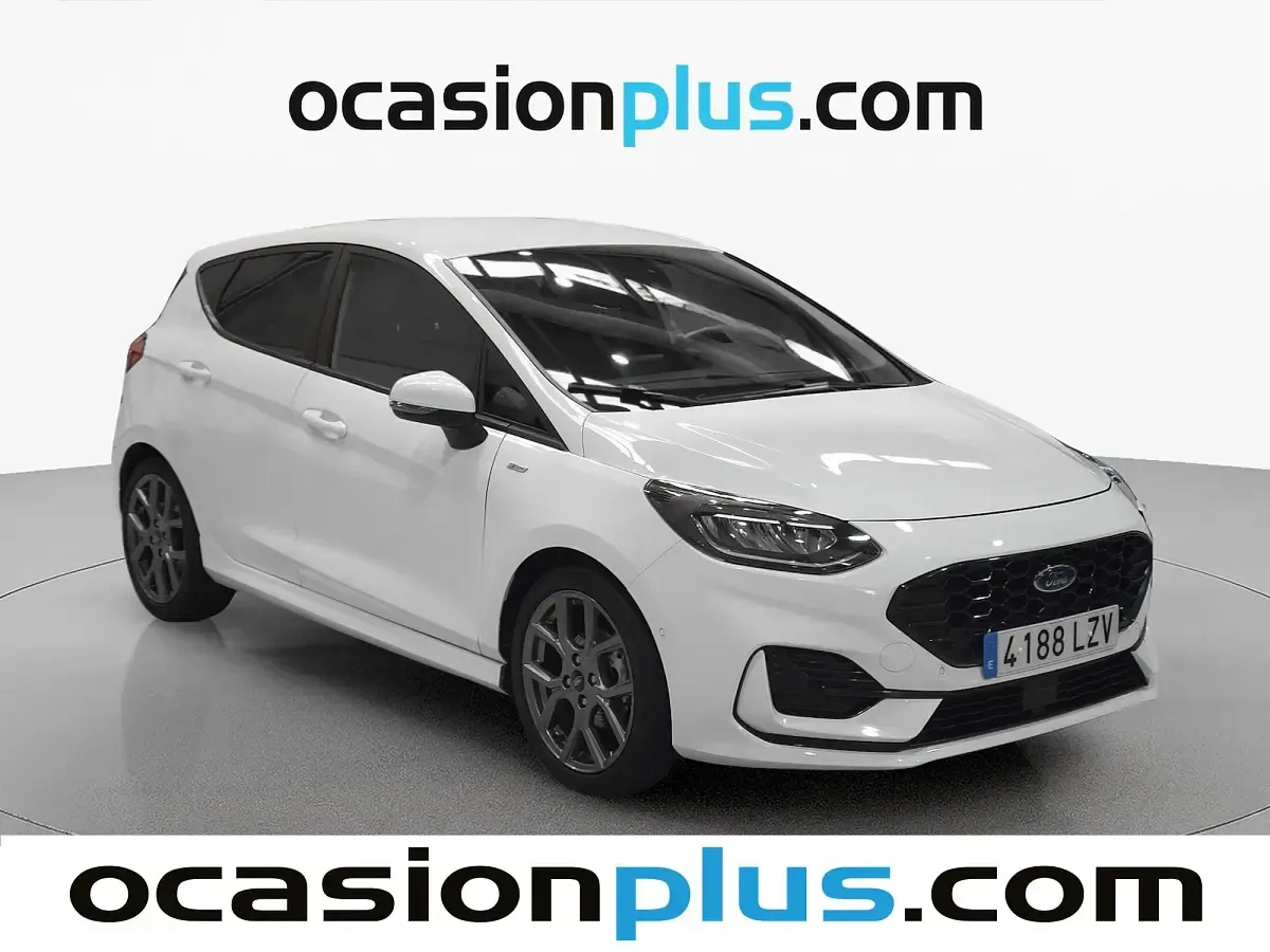 Usado Ford Fiesta ST-Line 155 CV (114 kW) 2022 Blanco Utilitario