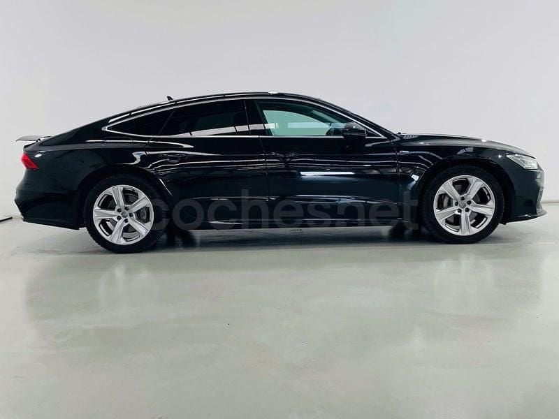 Usado Audi A7 S-Line 286 CV (210 kW) 2019 Negro Berlina