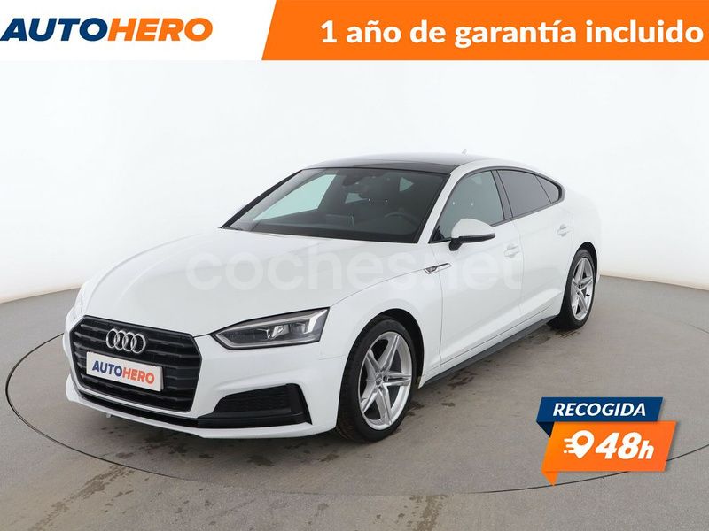 Blanco Usado 2018 Audi A5 Sportback Sport Berlina | 25.899 € (Precio justo) - Imagen 1/3