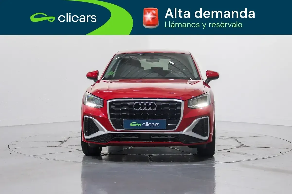 Käytetty Audi Q2 S-Line 116 HP (85 kW) 2022 Punainen Katumaasturi