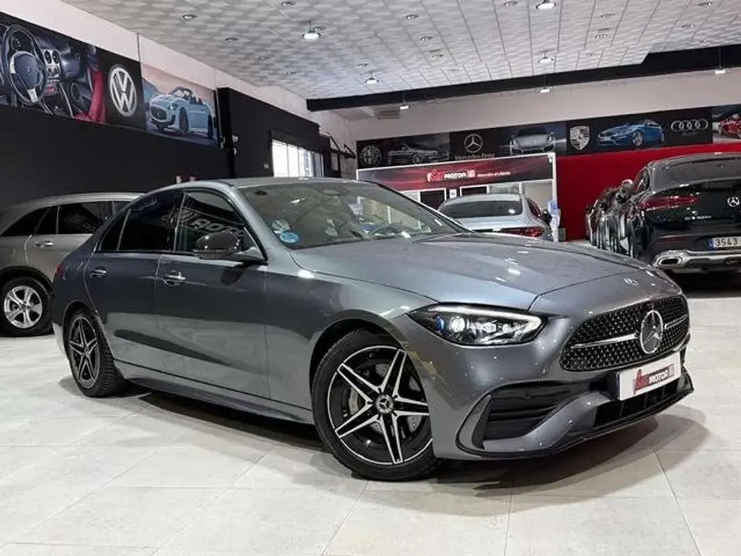 Usado Mercedes C200 204 CV (150 kW) 2022 Gris Berlina