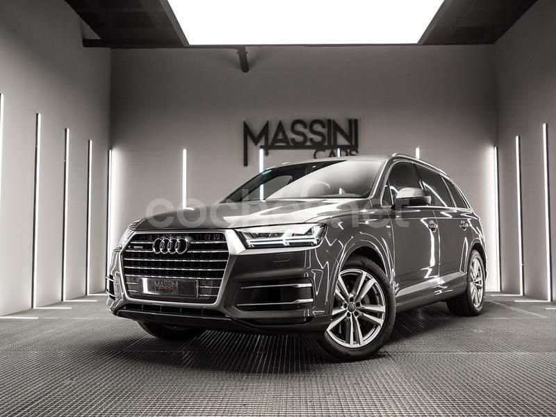Gris / plata Usado 2017 Audi Q7 Sport SUV | 31.999 € (Buen precio) - Imagen 1/4