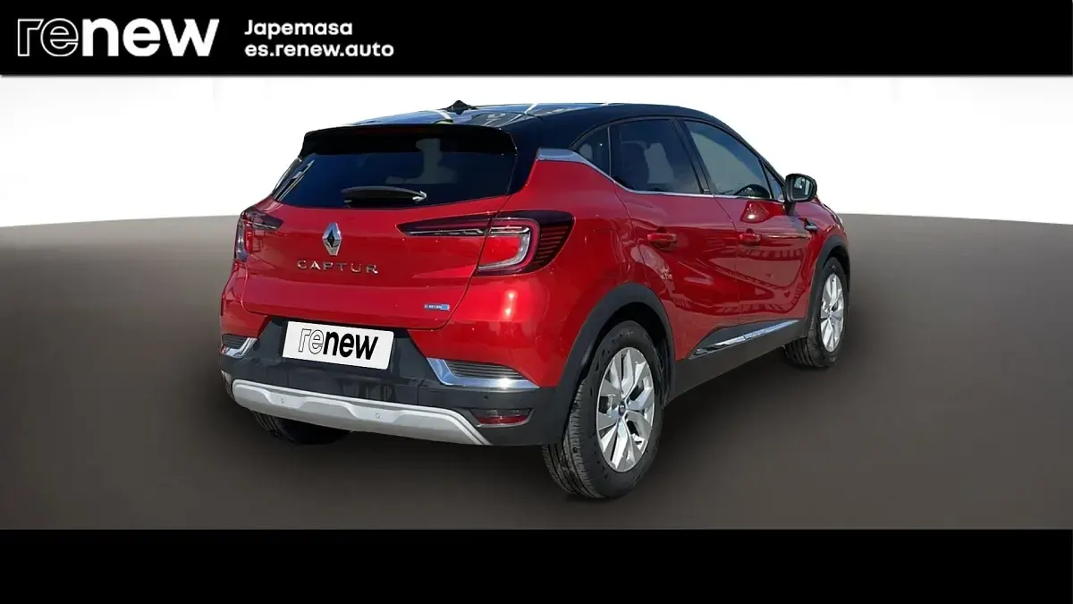 Usado Renault Captur Zen 160 CV (117 kW) 2020 Rojo deseo con techo negro SUV