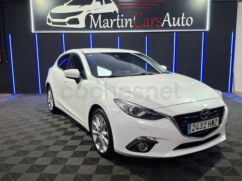 Käytetty Mazda 3 Luxury 150 HP (110 kW) 2014 Valkoinen Sedan