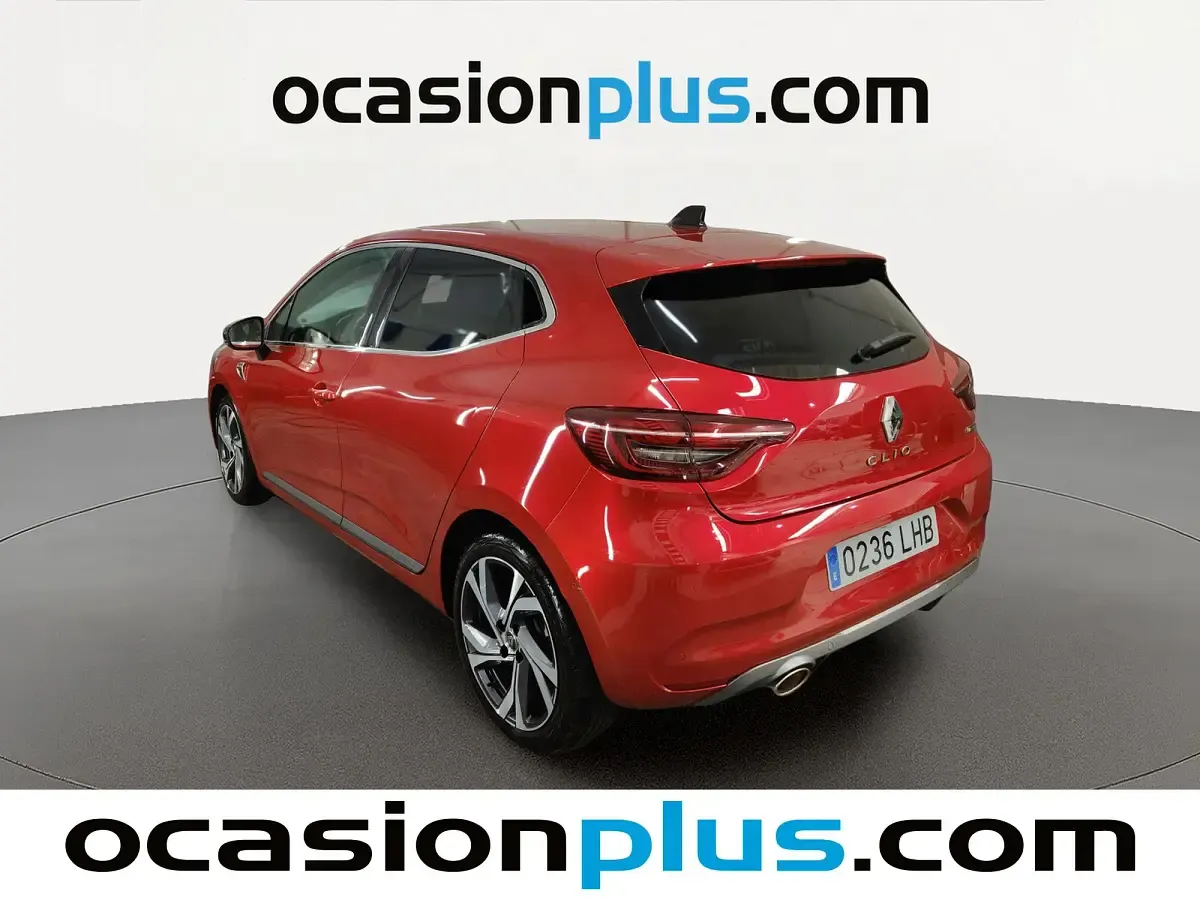 Usado Renault Clio V RS Line 131 CV (96 kW) 2020 Rojo Utilitario