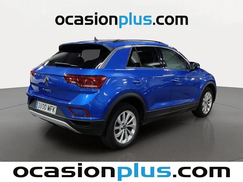 Usado VW T-Roc Life 150 CV (110 kW) 2023 Azul SUV