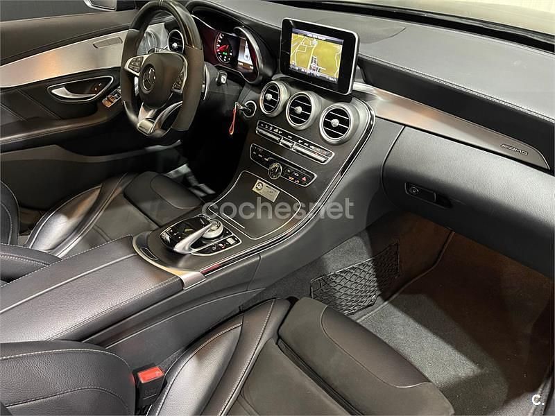 Usado Mercedes C63S AMG 510 CV (375 kW) 2017 Gris / plata Berlina