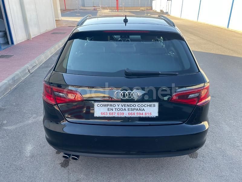 Usado Audi A3 S-Line 150 CV (110 kW) 2014 Negro Berlina