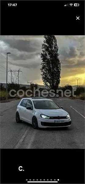 Usado VW Golf VI GTI 210 CV (154 kW) 2010 Blanco Berlina