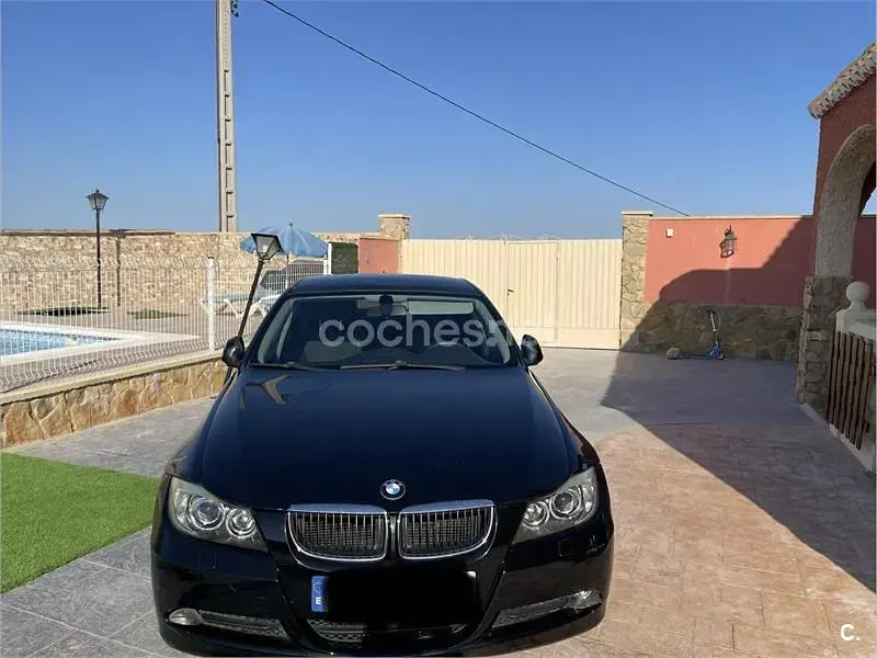 Usado BMW 320 163 CV (119 kW) 2006 Negro Berlina
