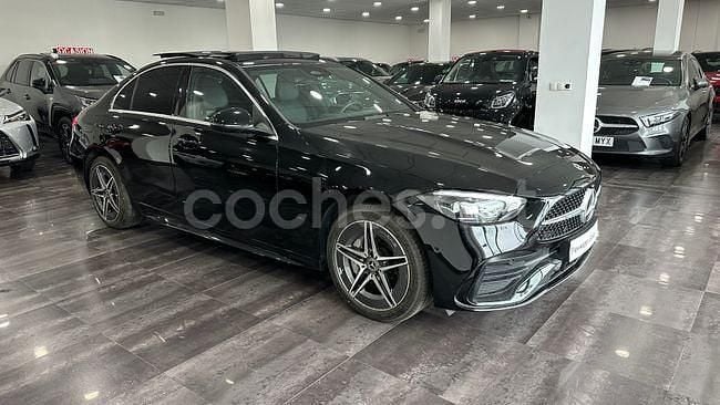 Usado Mercedes C300e 313 CV (230 kW) 2024 Negro Berlina