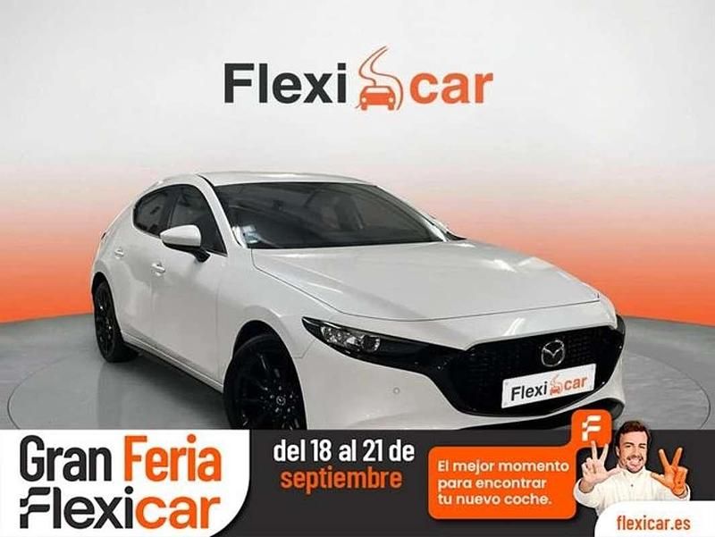 Blanco Usado 2021 Mazda 3 Berlina | 18.990 € (Buen precio) - Imagen 1/4