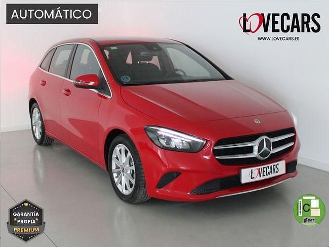 Usado Mercedes B180 116 CV (85 kW) 2019 Rojo Monovolumen