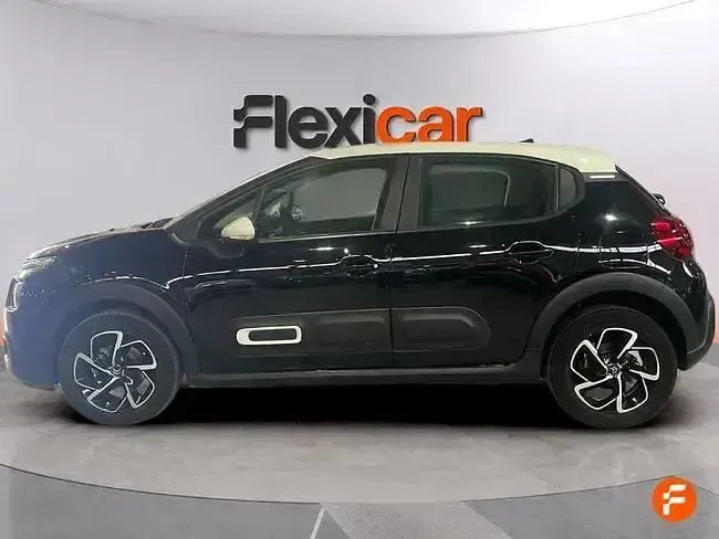 Usado Citroën C3 Feel 110 CV (80 kW) 2021 Negro Utilitario