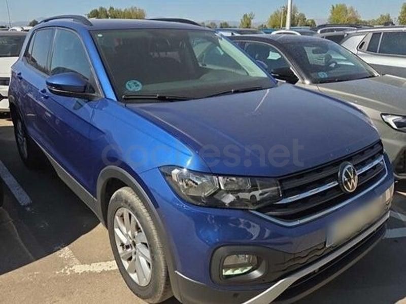 Usado VW T-Cross Advance 110 CV (80 kW) 2023 Azul SUV