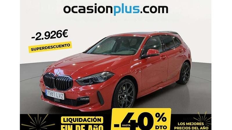 Rojo Usado 2022 BMW 120 Utilitario | 29.264 € (Un poco caro) - Imagen 1/4