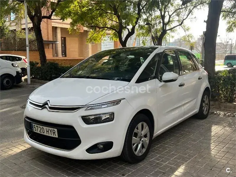 Usado Citroën C4 Picasso Intensive 115 CV (84 kW) 2013 Blanco Monovolumen
