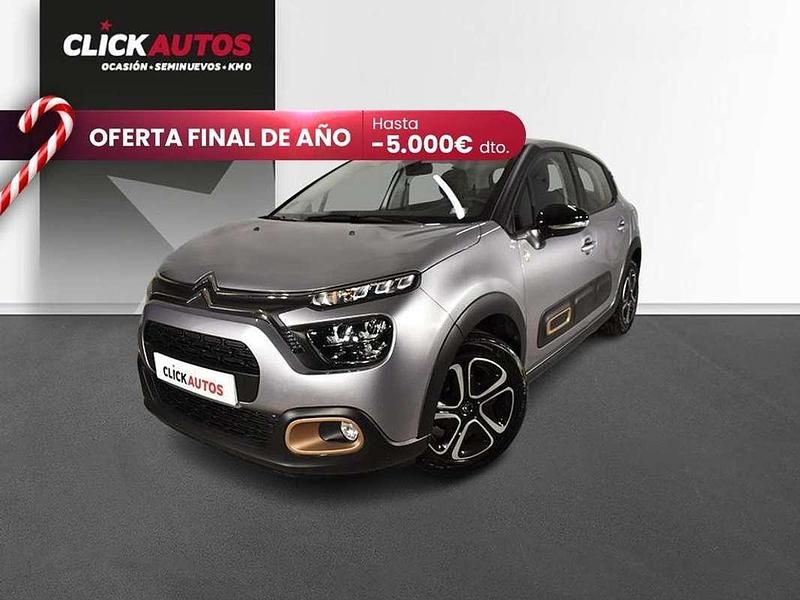 Gris Usado 2023 Citroën C3 PureTech Utilitario | 9700 € (Buen precio) - Imagen 1/1