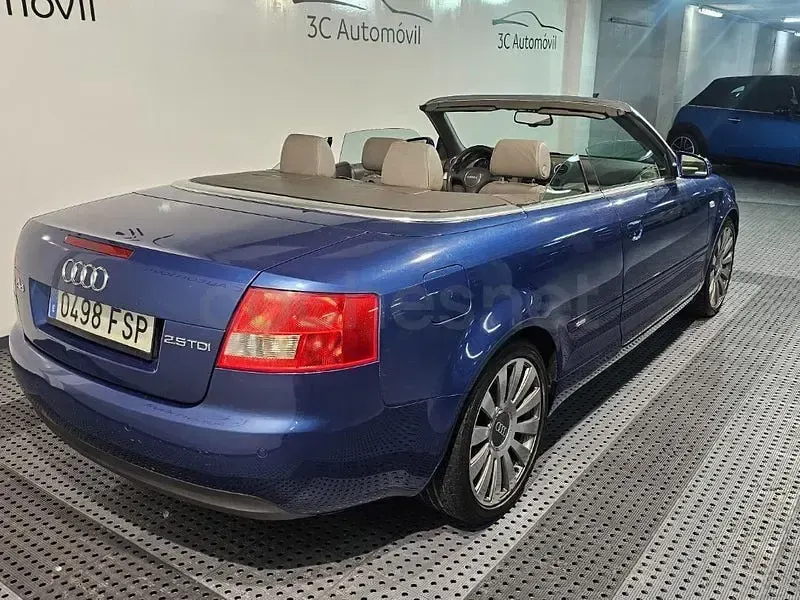 Usado Audi A4 Cabriolet S-Line 163 CV (119 kW) 2003 Azul Descapotable