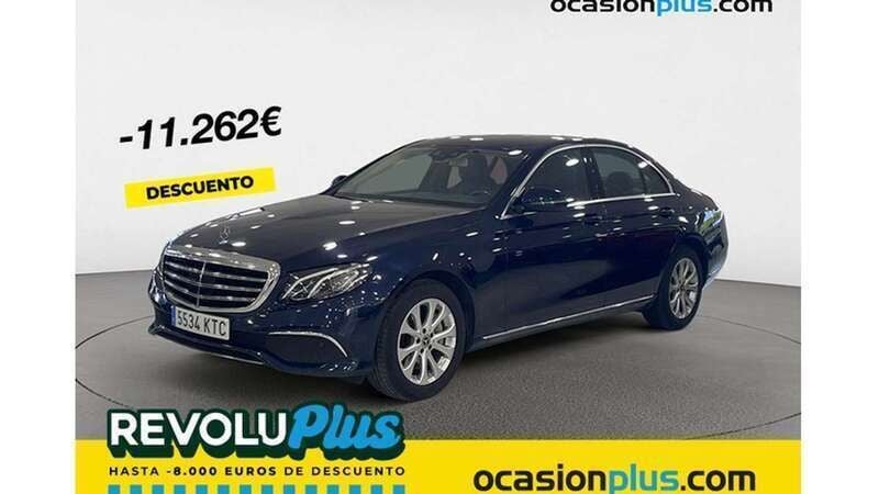 Azul Usado 2019 Mercedes E350 Berlina | 31.728 € (Super precio) - Imagen 1/1