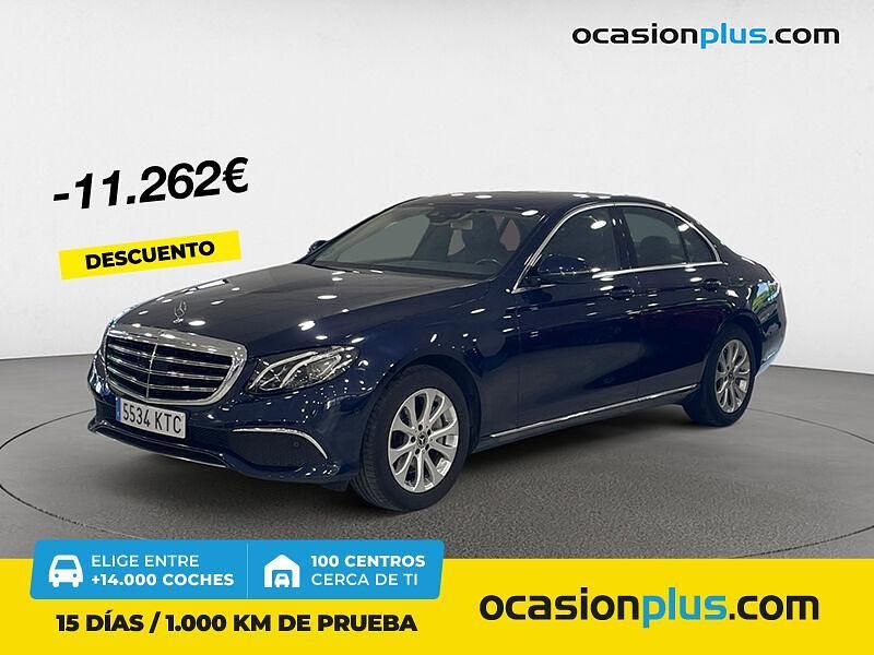 Azul Usado 2019 Mercedes E220 Berlina | 33.900 € - Imagen 1/4