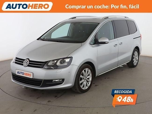 Gris Usado 2015 VW Sharan Sport Monovolumen | 21.399 € (Precio justo) - Imagen 1/3
