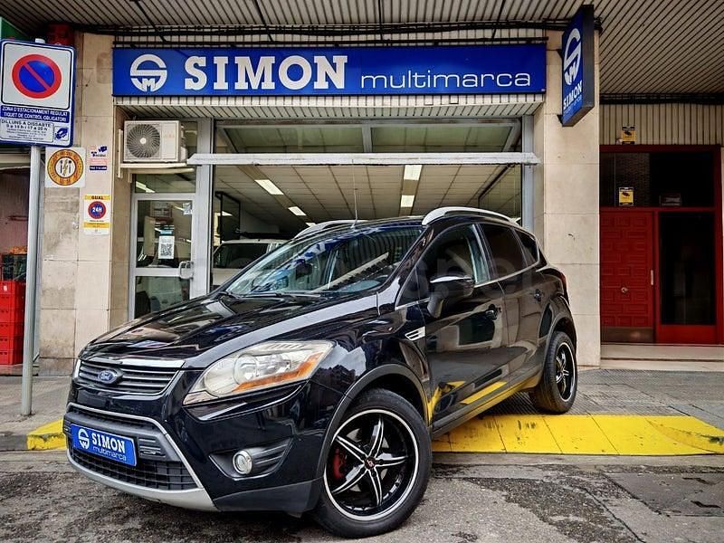 Usado Ford Kuga Titanium 136 CV (100 kW) 2009 Negro SUV