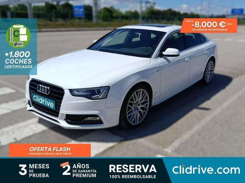 Blanco Usado 2016 Audi A5 Sportback Advanced Plus Berlina | 17.590 € (Super precio) - Imagen 1/3