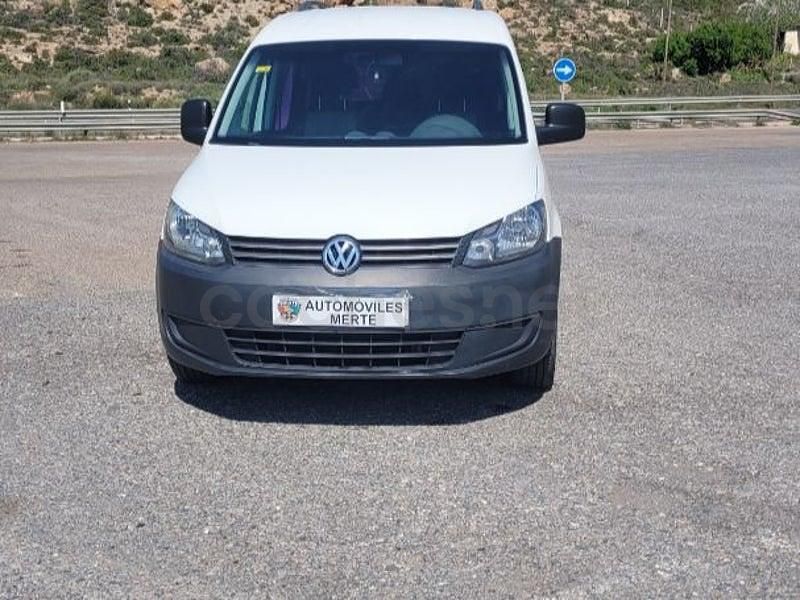Usado VW Caddy 75 CV (55 kW) 2012 Blanco Monovolumen