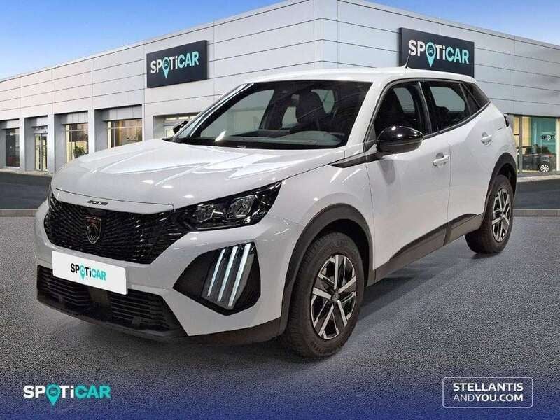 Blanco Usado 2024 Peugeot 2008 Active SUV | 17.290 € (Buen precio) - Imagen 1/4