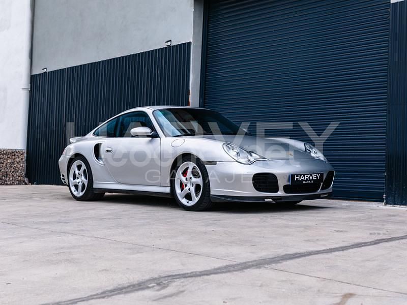 Usado Porsche 911 Turbo 420 CV (308 kW) 2001 Gris / plata Coupe