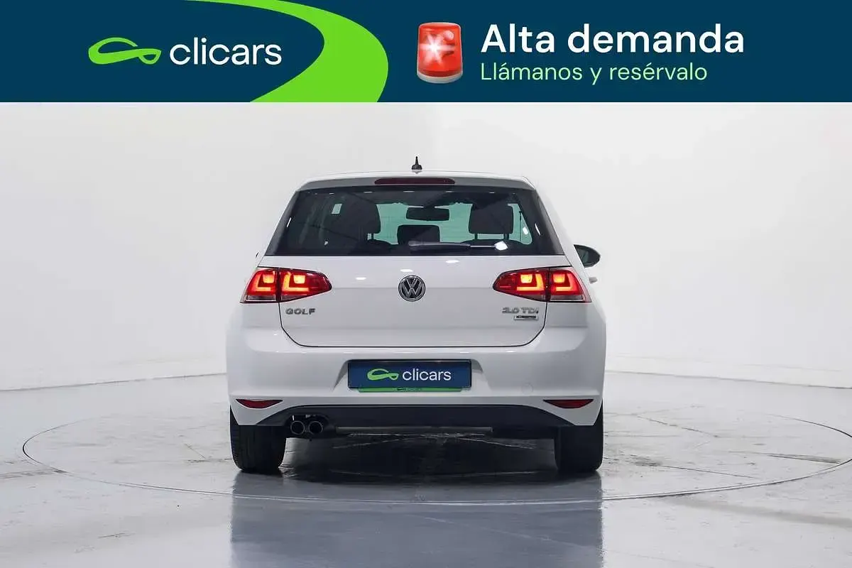 Usado VW Golf VII Advance 150 CV (110 kW) 2015 Blanco Utilitario