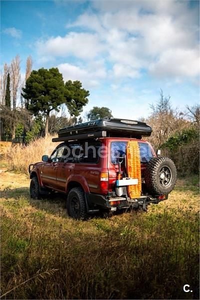 Usado Toyota Land Cruiser 170 CV (125 kW) 1997 Granate SUV