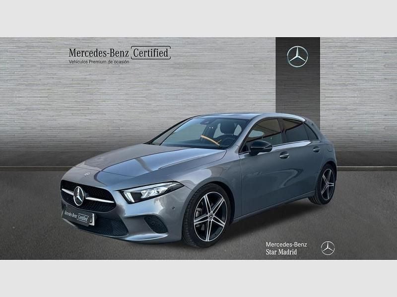 Gris montaña Usado 2021 Mercedes A200 Progressive Berlina | 28.990 € (Buen precio) - Imagen 1/4