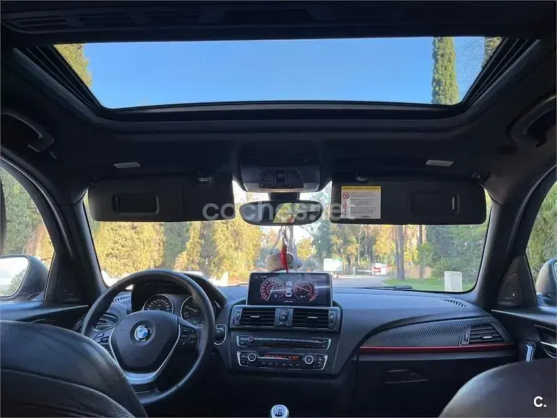 Usado BMW 118 M Sport 143 CV (105 kW) 2012 Rojo Utilitario