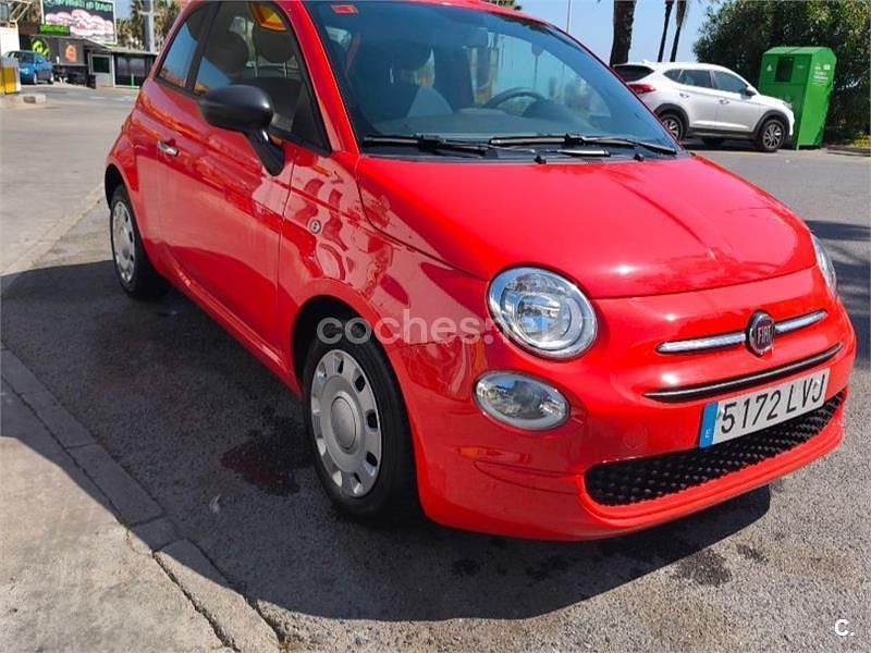 Usado Fiat 500 70 HP (51 kW) 2021 Laranja Sedan