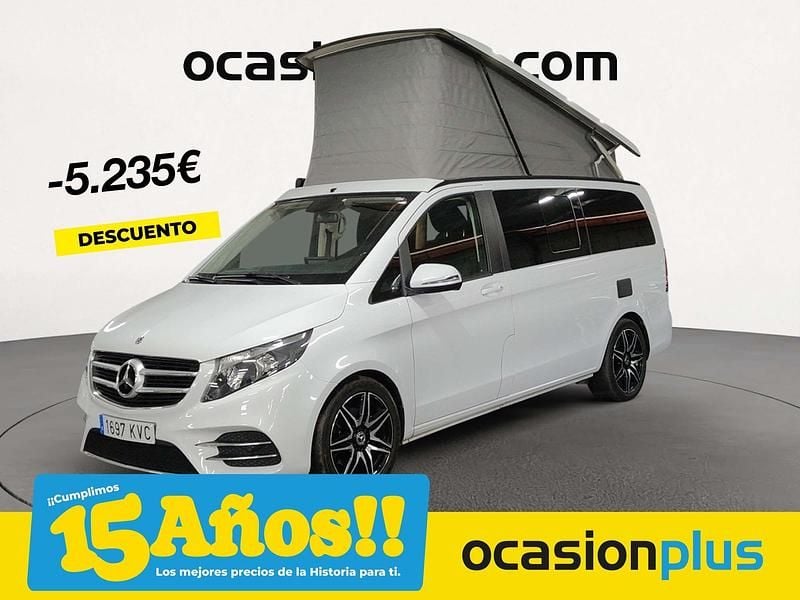 Blanco Usado 2019 Mercedes V200 Marco Polo Monovolumen | 57.590 € - Imagen 1/4