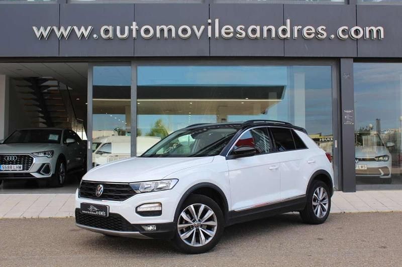 Blanco Usado 2021 VW T-Roc Advance SUV | 21.900 € (Precio justo) - Imagen 1/4