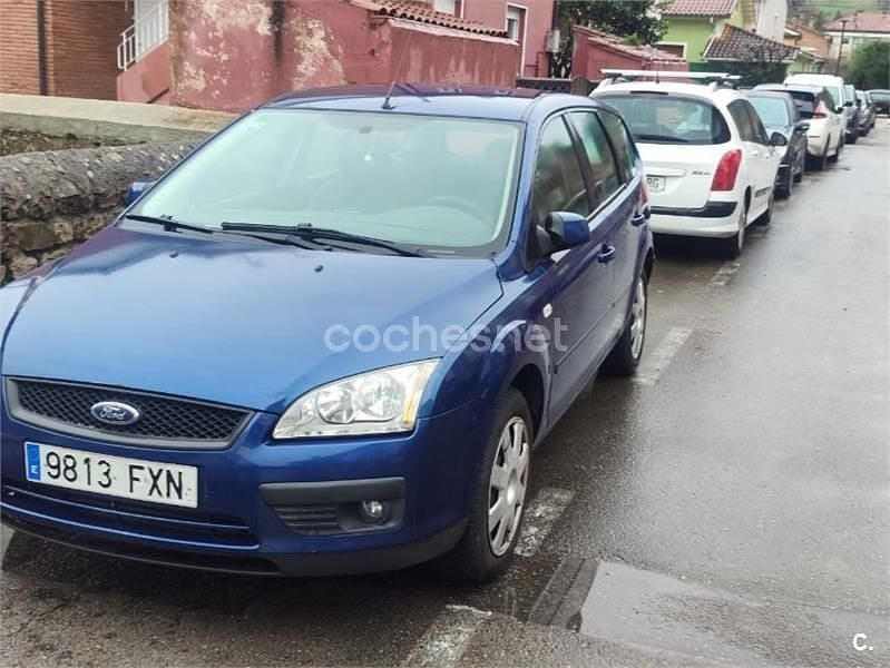 Usado Ford Focus Trend 115 CV (84 kW) 2007 Azul Familiar