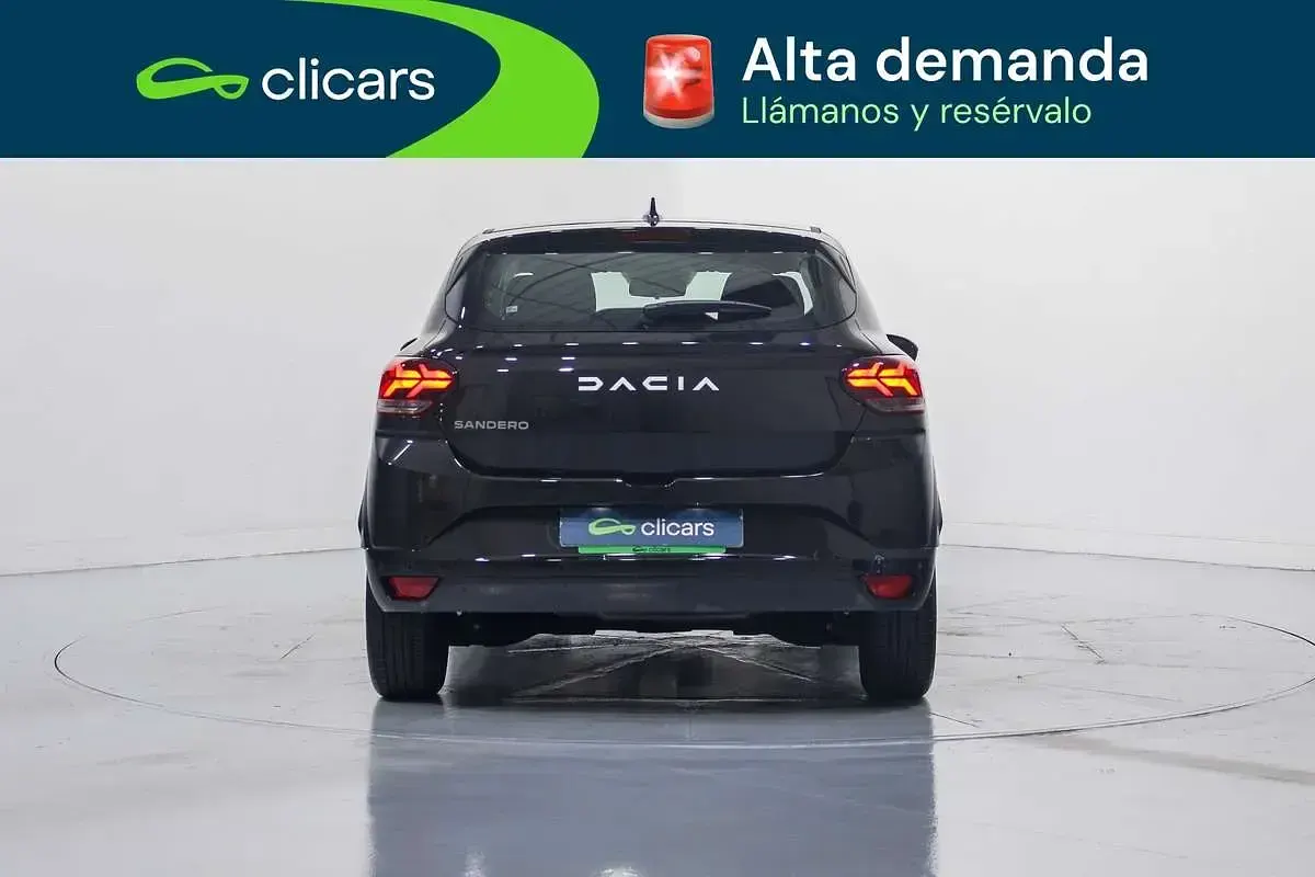 Usado Dacia Sandero Journey 101 CV (74 kW) 2025 Negro Utilitario