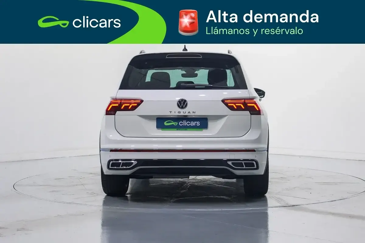Usado VW Tiguan R-line 150 CV (110 kW) 2022 Blanco SUV